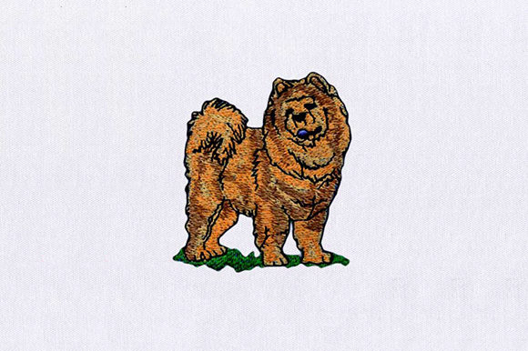 A Pomeranian Embroidery Design for Holiday Collections