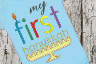 A Professional Review of the My First Hanukkah Applique Design