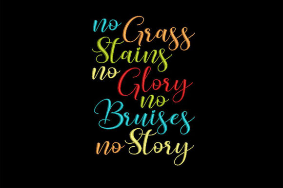 A Sports Quote Design for Festive Holiday Creations