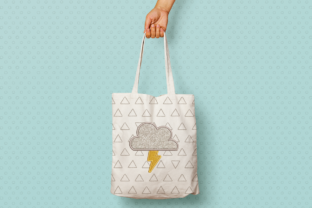 A Storm Cloud Embroidery Design Full of Cozy Charm