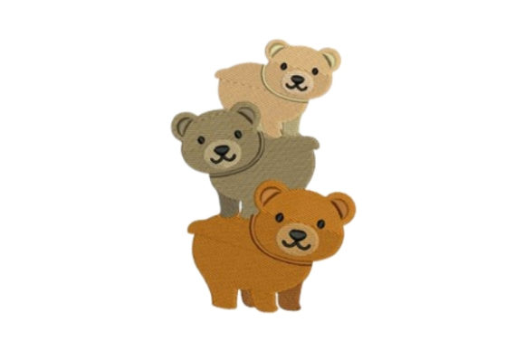 Adorable Teddy Bear Embroidery for Personalized Gifts