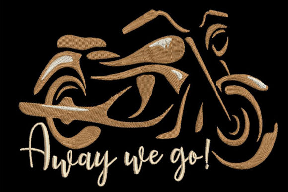 Embroidery Designer Review: Motorbike Quote Seasonal Use
