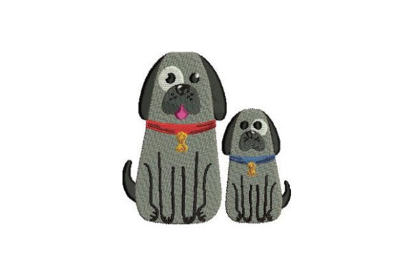 Is the Mom and Baby Dogs Embroidery Design Worth Adding to Your Shop?