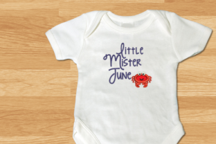 Little Mister June Crab Applique: A Designer's Review