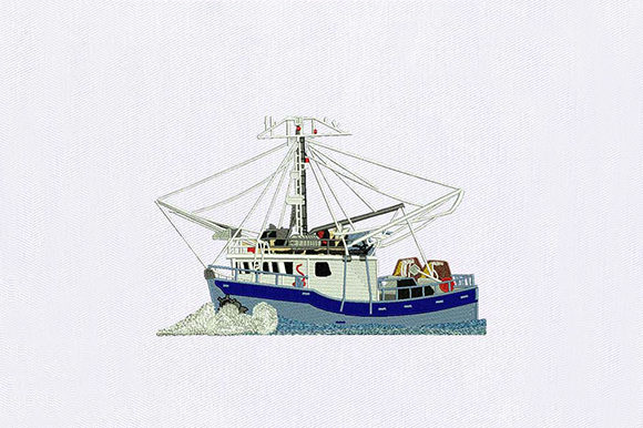 Reviewing the Blue Ship Embroidery for Boutique Sweatshirts
