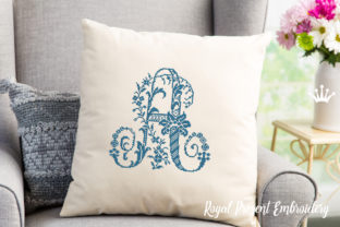Reviewing the Cross-Stitch Capital Letter a Design