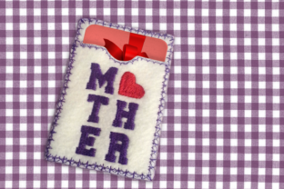 Testing the Mother's Day In-The-Hoop Gift Card Holder