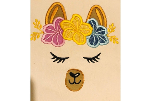 The Hawaiian Flower Llama Applique Design: A Designer's Review