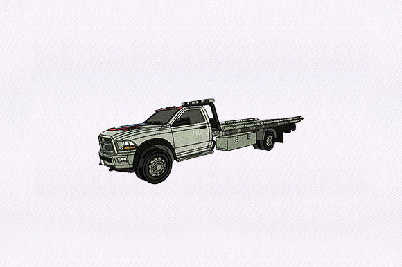 Tow Truck Embroidery: A Design You Can Trust
